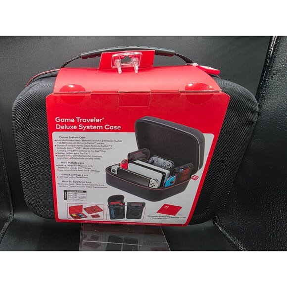 Nintendo Switch Game Traveler Deluxe System Case - Picture 6 of 11